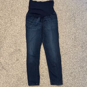 Indigo Blue Maternity Jeans - Dark Blue